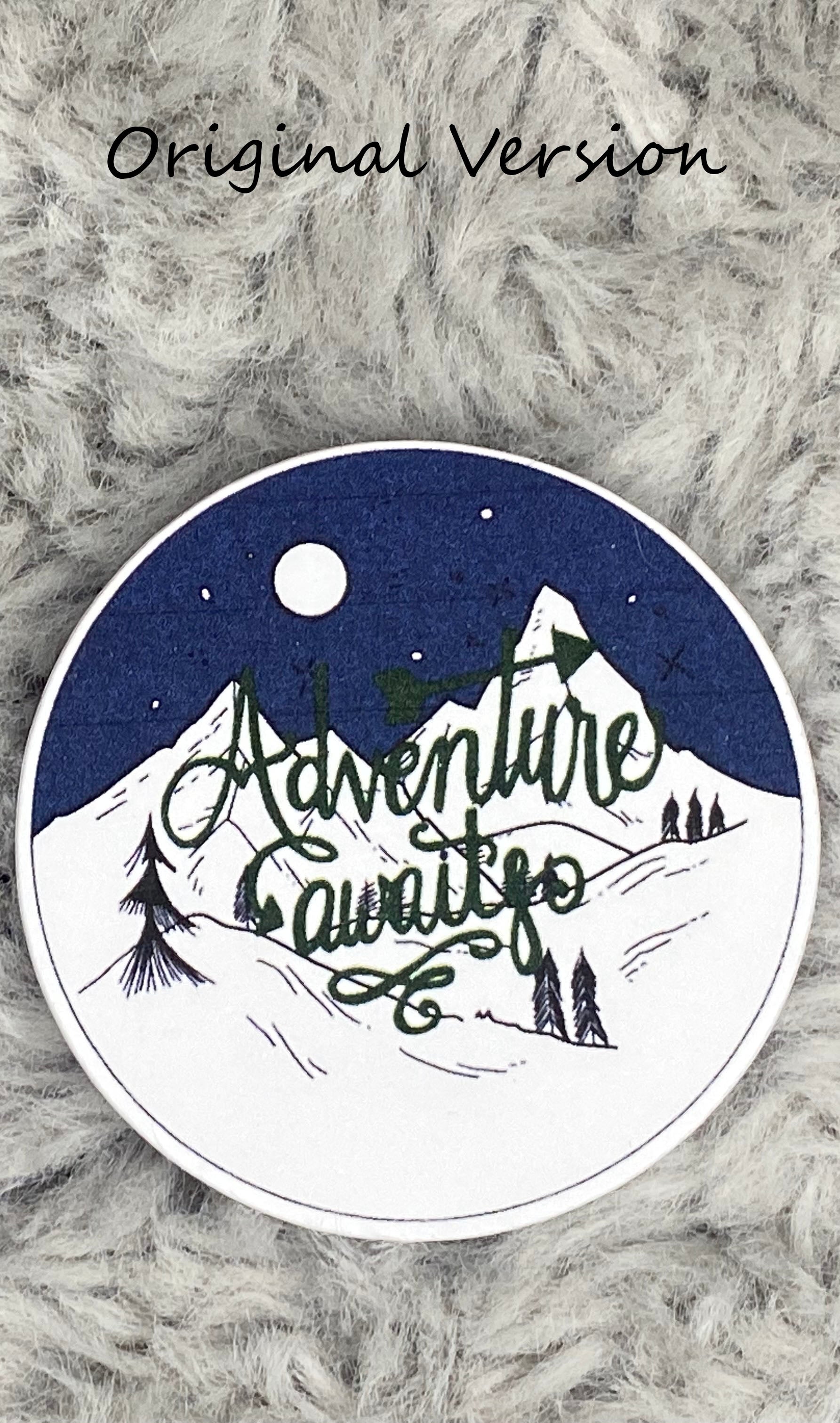 Adventure Awaits Sticker
