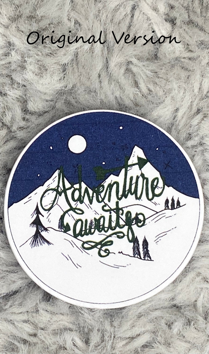 Adventure Awaits Sticker