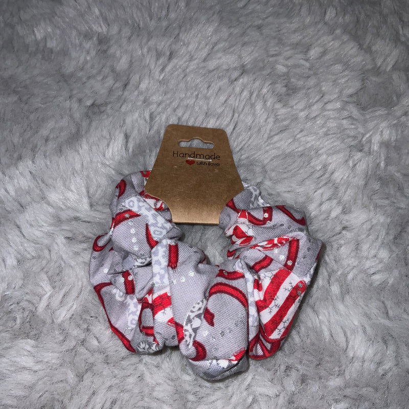Festive Ornament Scrunchie