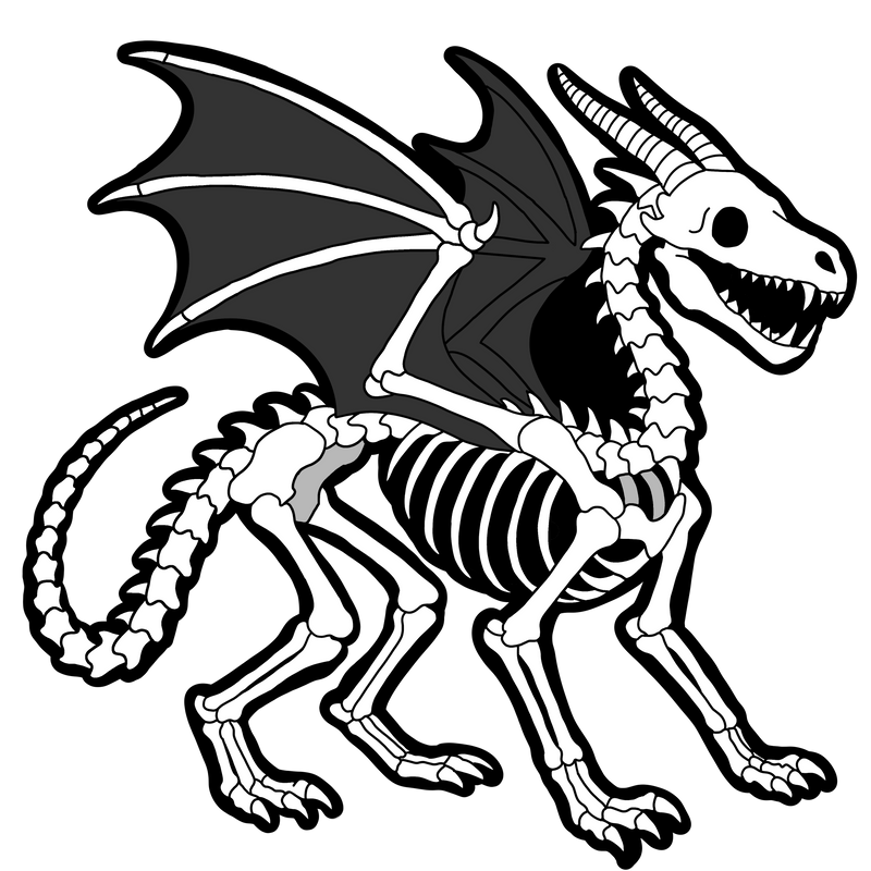 Skeleton Stickers