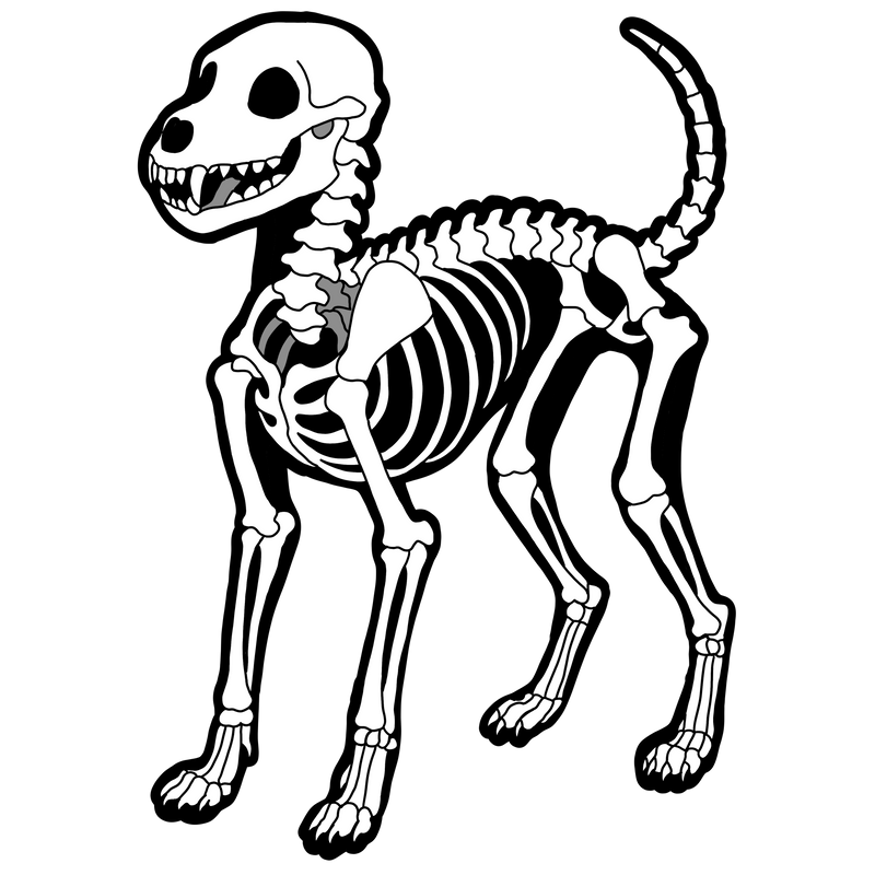 Skeleton Stickers