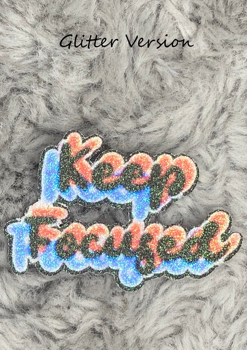 Keep Focused Sticker