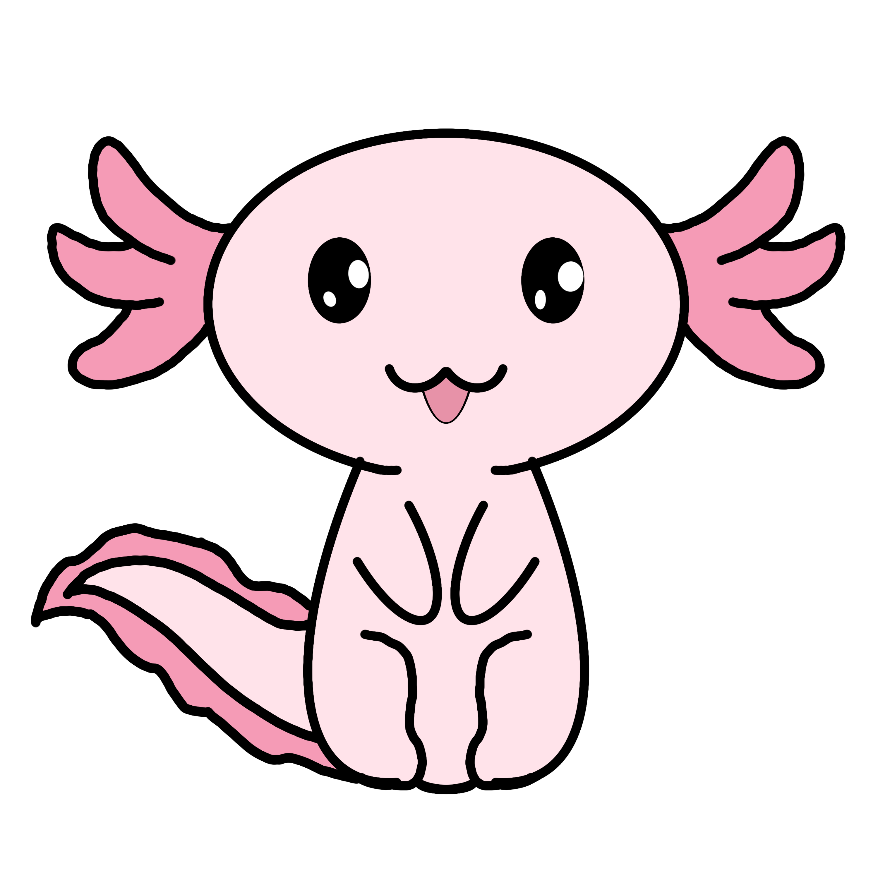 Axolotl Sticker
