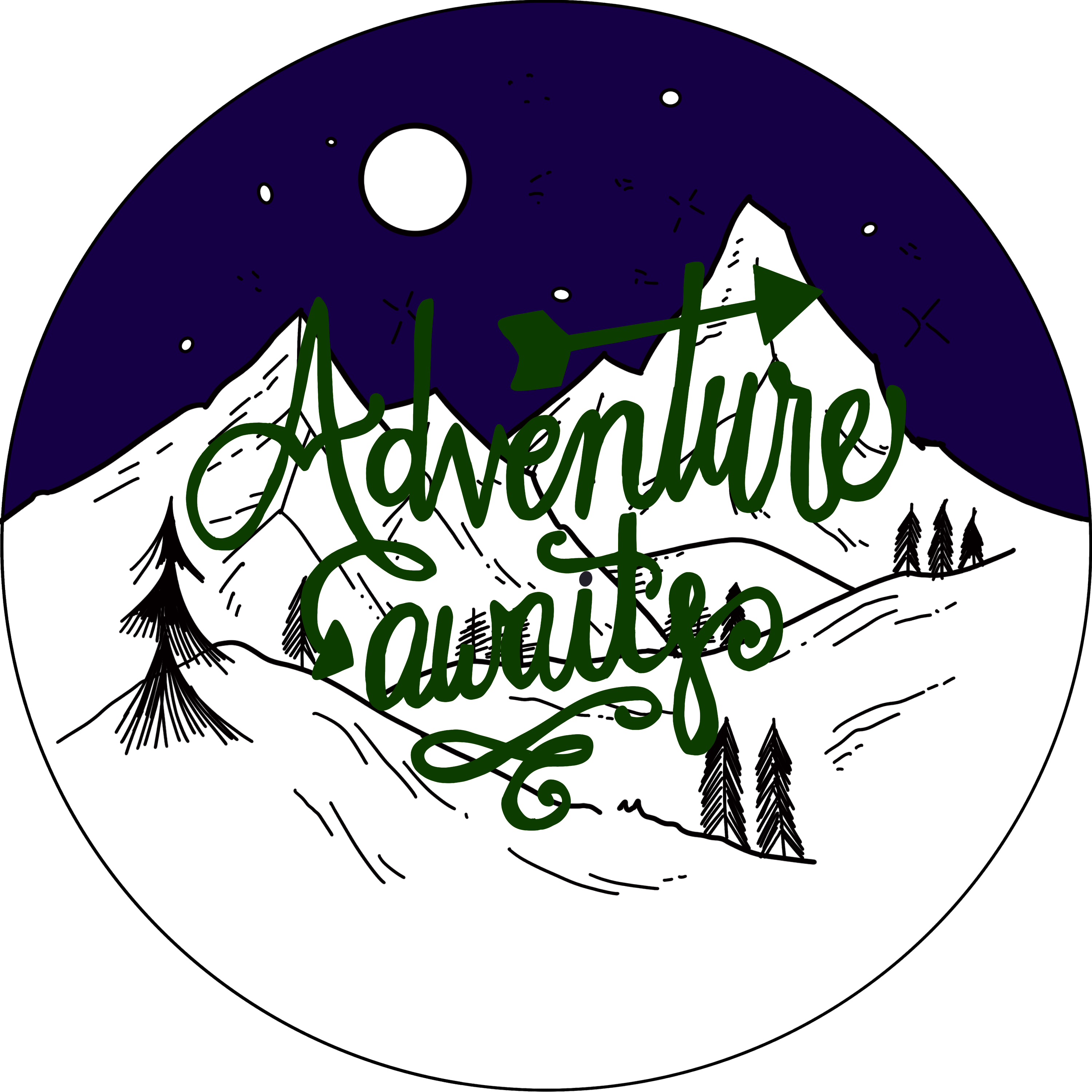 Adventure Awaits Sticker
