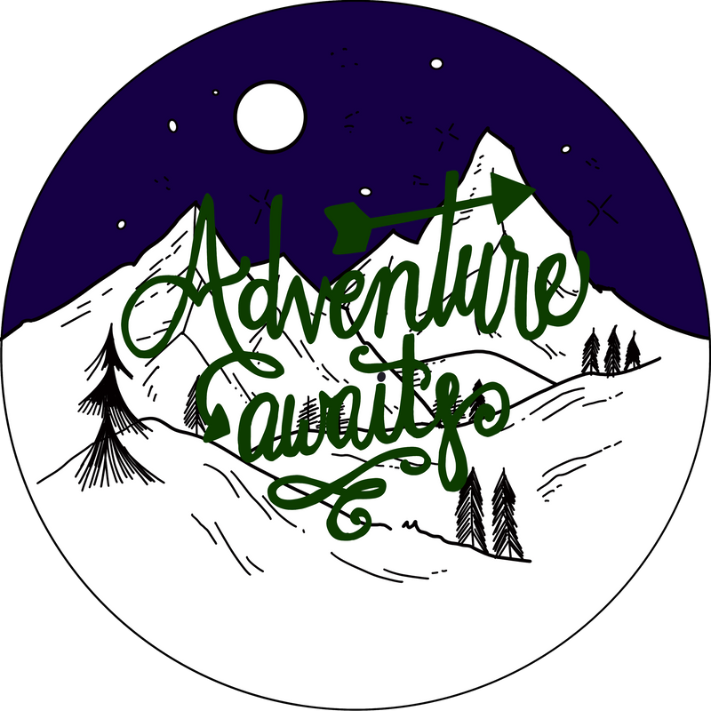 Adventure Awaits Sticker
