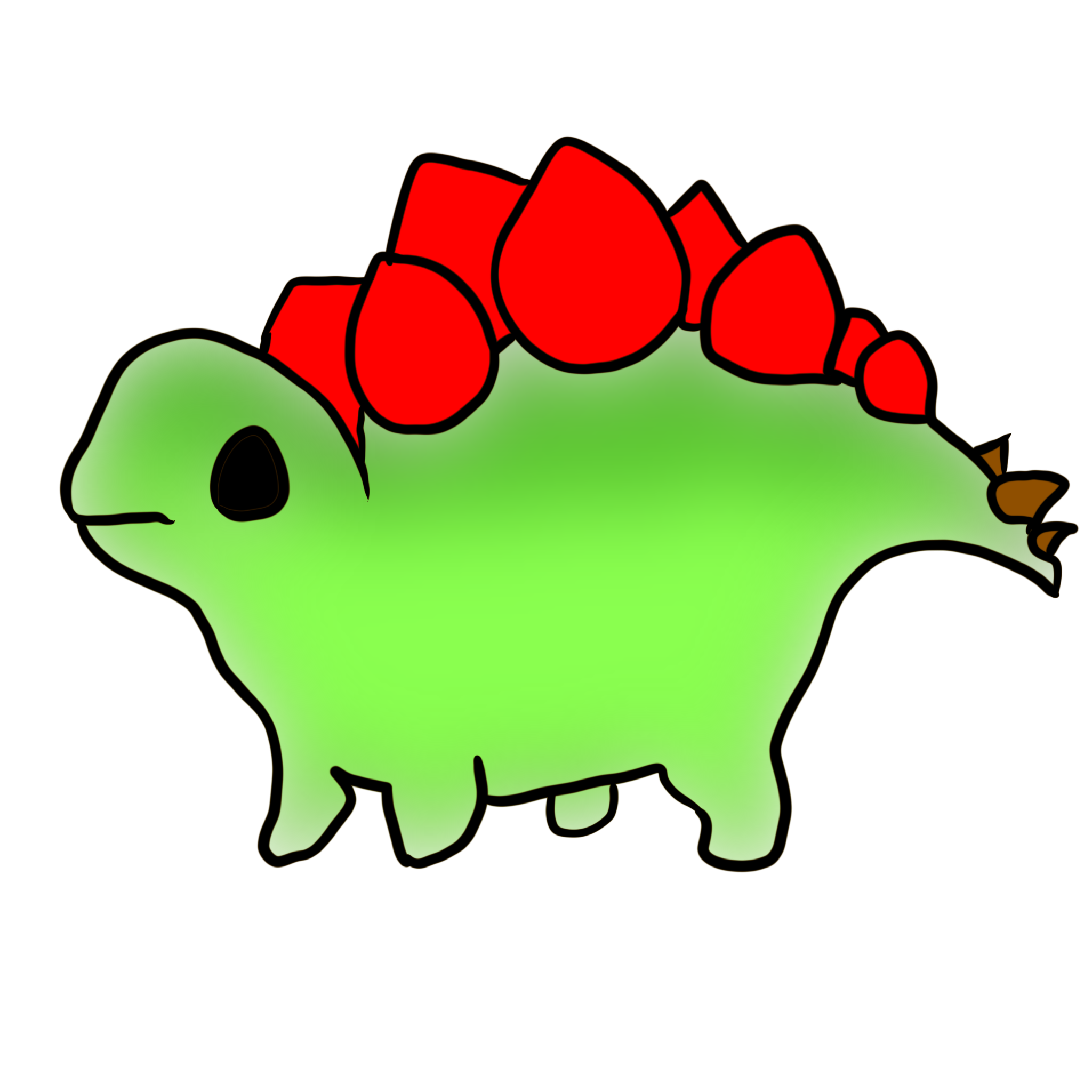 Stegosaurus Sticker
