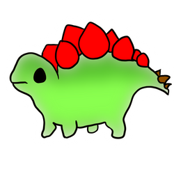 Stegosaurus Sticker