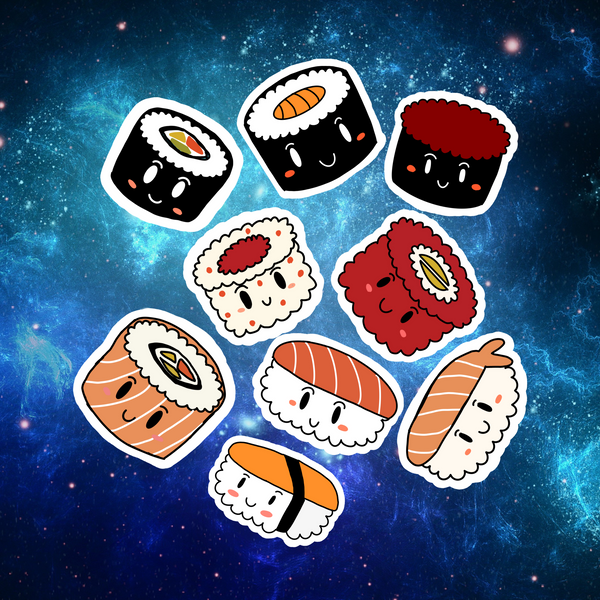 Sushi Stickers